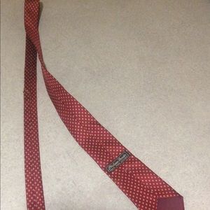 Philippe Perrier Dot Satin/Silk Tie